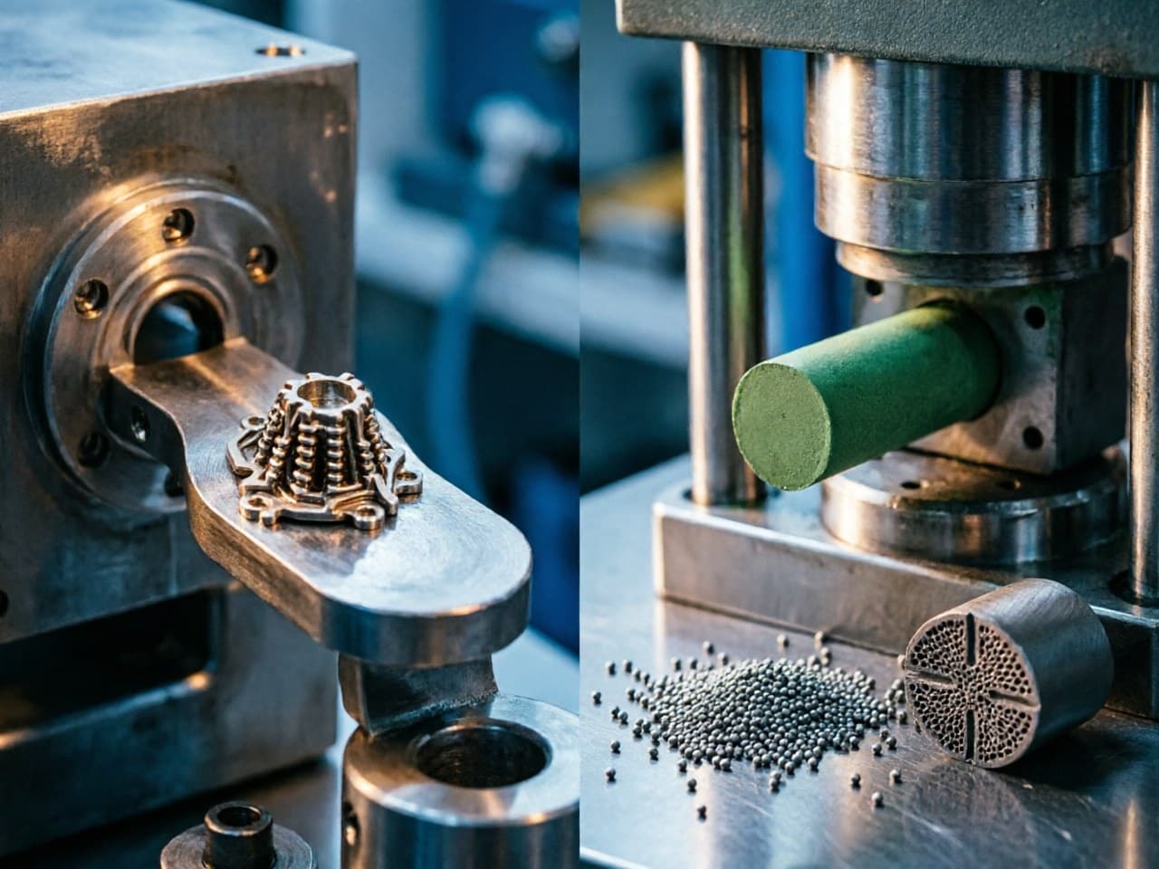 How Does MIM Differ from Powder Metallurgy (PM)? Process Route, Density & Cost Optimization Strategy / MIM与粉末冶金(PM)有何区别?工艺路线、密度与成本如何选型?