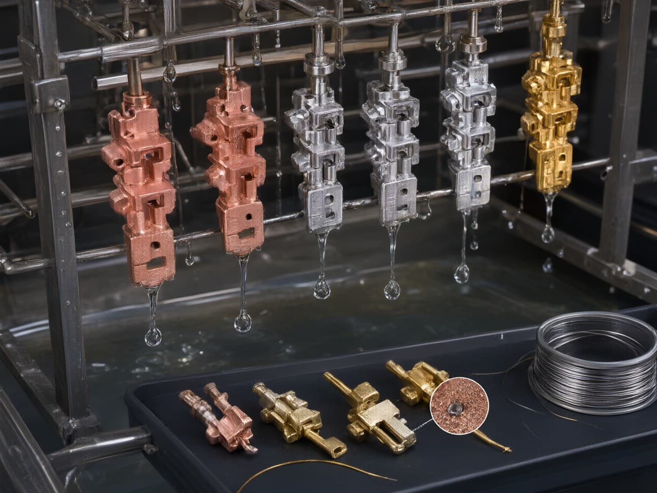 How Are Copper MIM Parts Plated with Nickel, Tin, Silver or Gold? Coating Adhesion and Compatibility with Downstream Soldering and Bonding / 铜 MIM 件如何镀镍/锡/银/金?镀层结合力与后续钎焊、键合的兼容性