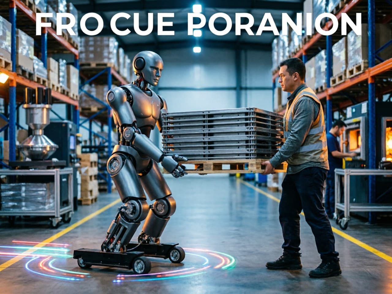 New humanoid adapts to human movement to reduce workplace injuries / 新型人形机器人可适应人类动作以降低职场伤害