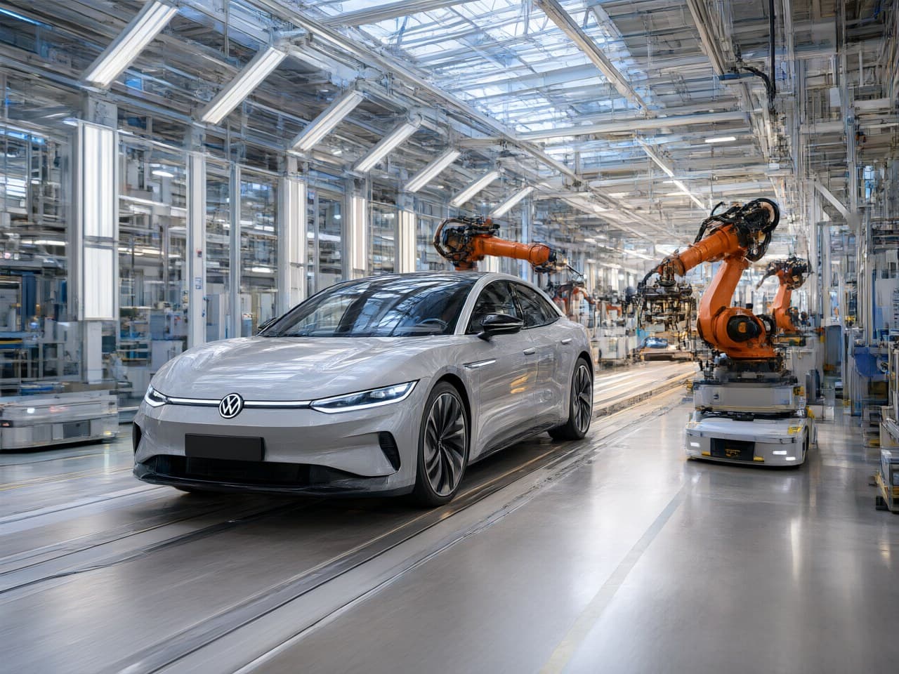 Volkswagen Anhui's 100,000th Smart Electric Vehicle Rolls Off the Production Line at Hefei Plant / 大众安徽第10万辆智能电动汽车在合肥工厂下线