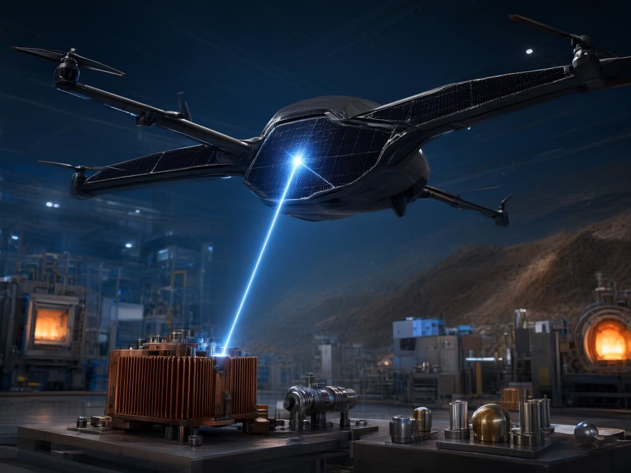 Semiconducting nanorods help laser-powered drones keep cool – Physics World / 半导体纳米棒助力激光供电无人机散热 – Physics World