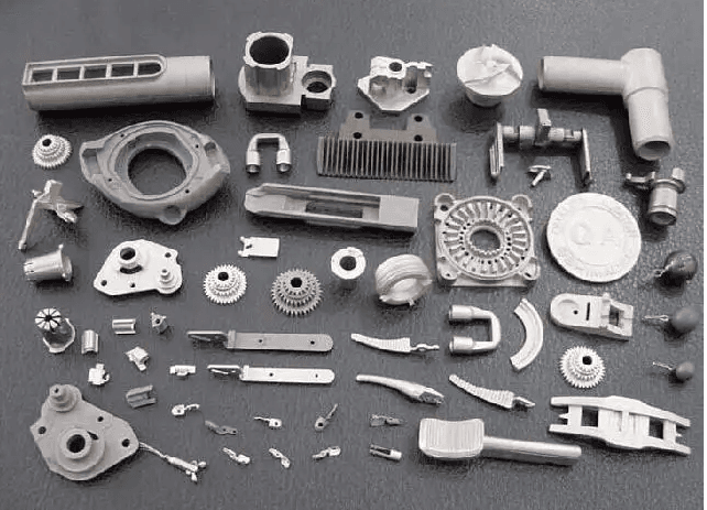 MIM structural part examples