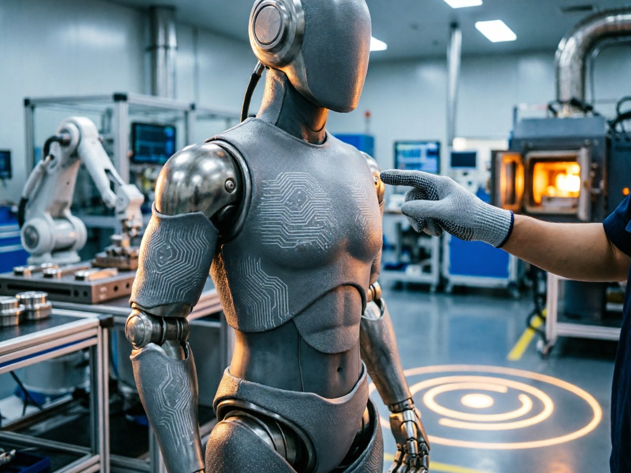 Gene.01 humanoid robot uses smart skin to avoid worker collisions | Fox News / Gene.01人形机器人采用智能皮肤以避免与工人发生碰撞 | Fox News