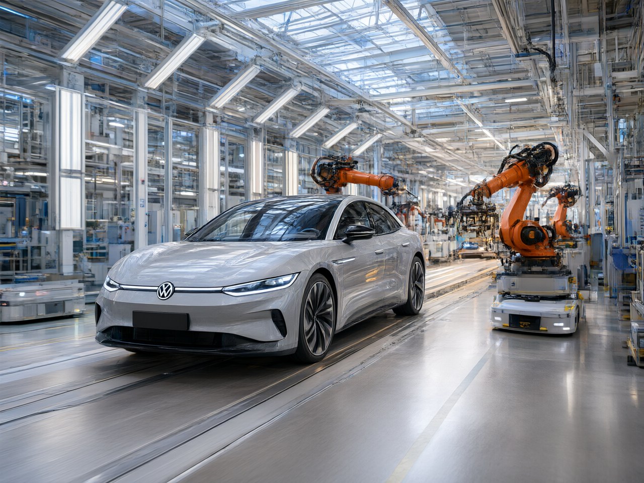 Volkswagen Anhui's 100,000th Smart Electric Vehicle Rolls Off the Production Line at Hefei Plant / 大众安徽第10万辆智能电动汽车在合肥工厂下线